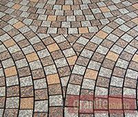 Mesh Granite Pavers